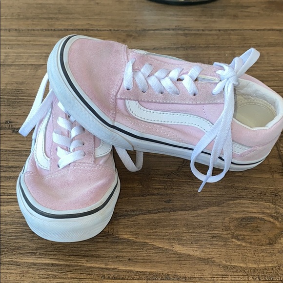 pink vans size 1